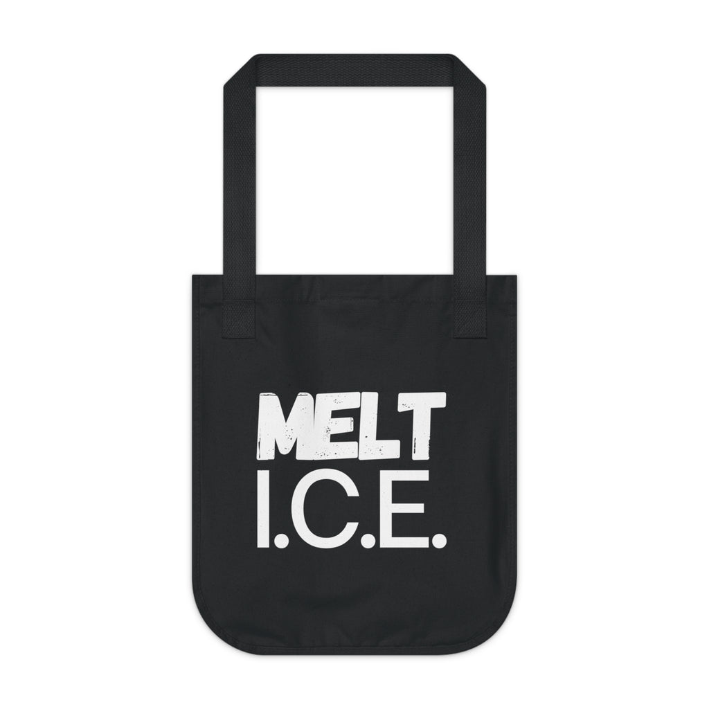 "Melt I.C.E." Organic Canvas Tote Bag