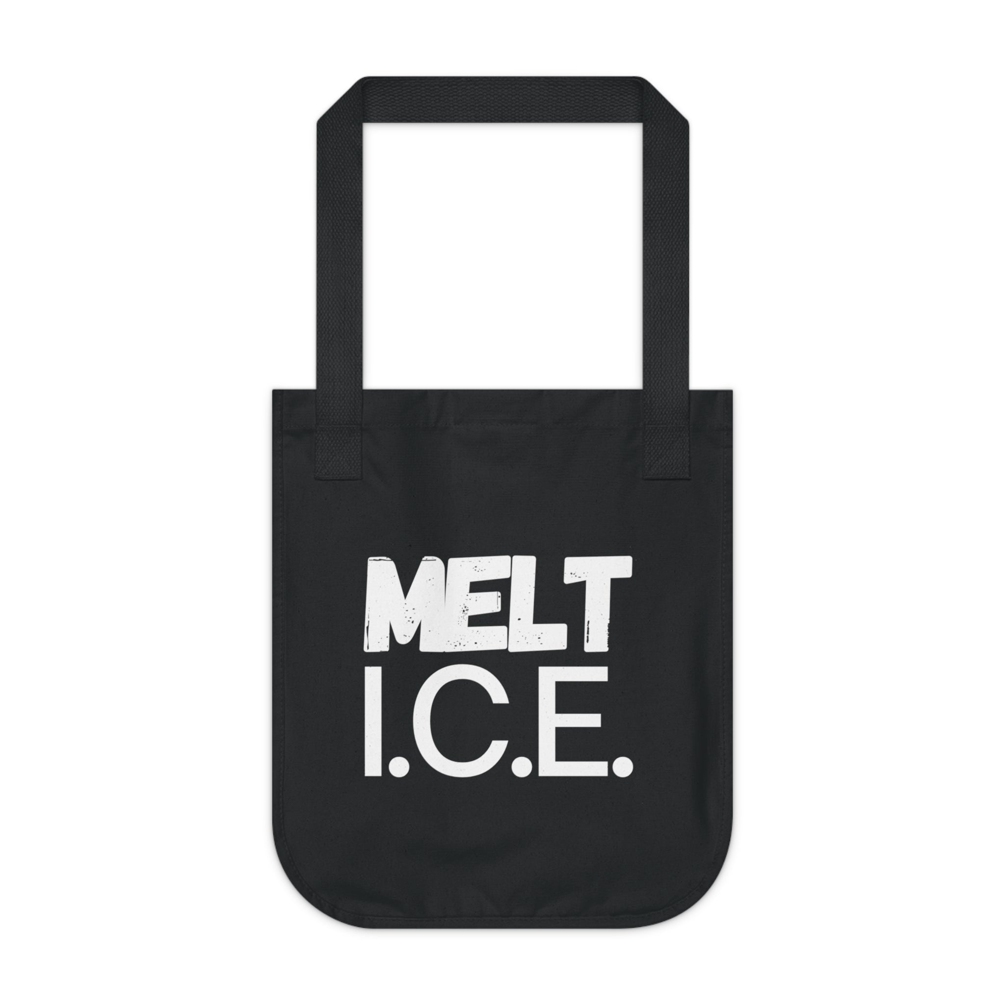 "Melt I.C.E." Organic Canvas Tote Bag