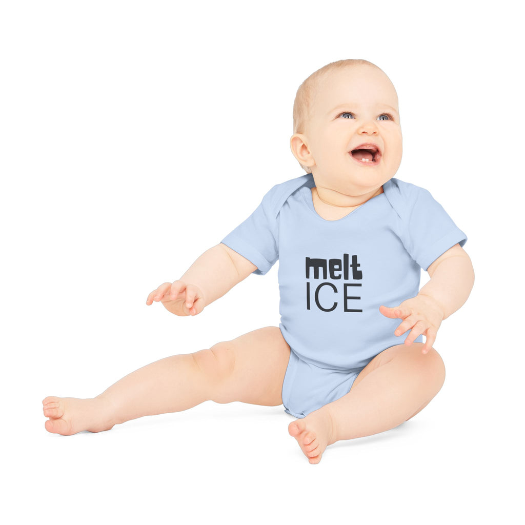 "melt ICE" Organic Onesie
