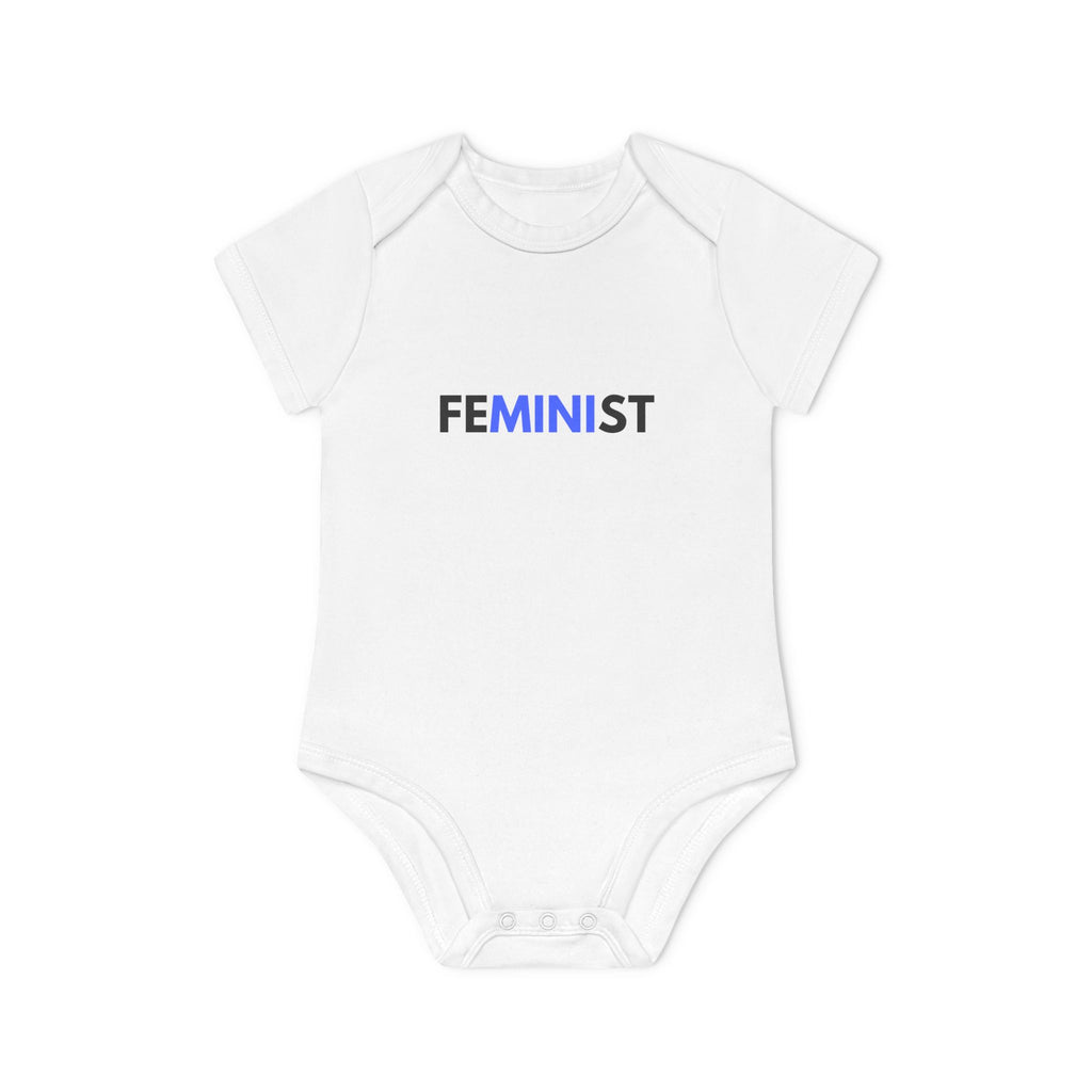 "feMINIst" Organic Onesie
