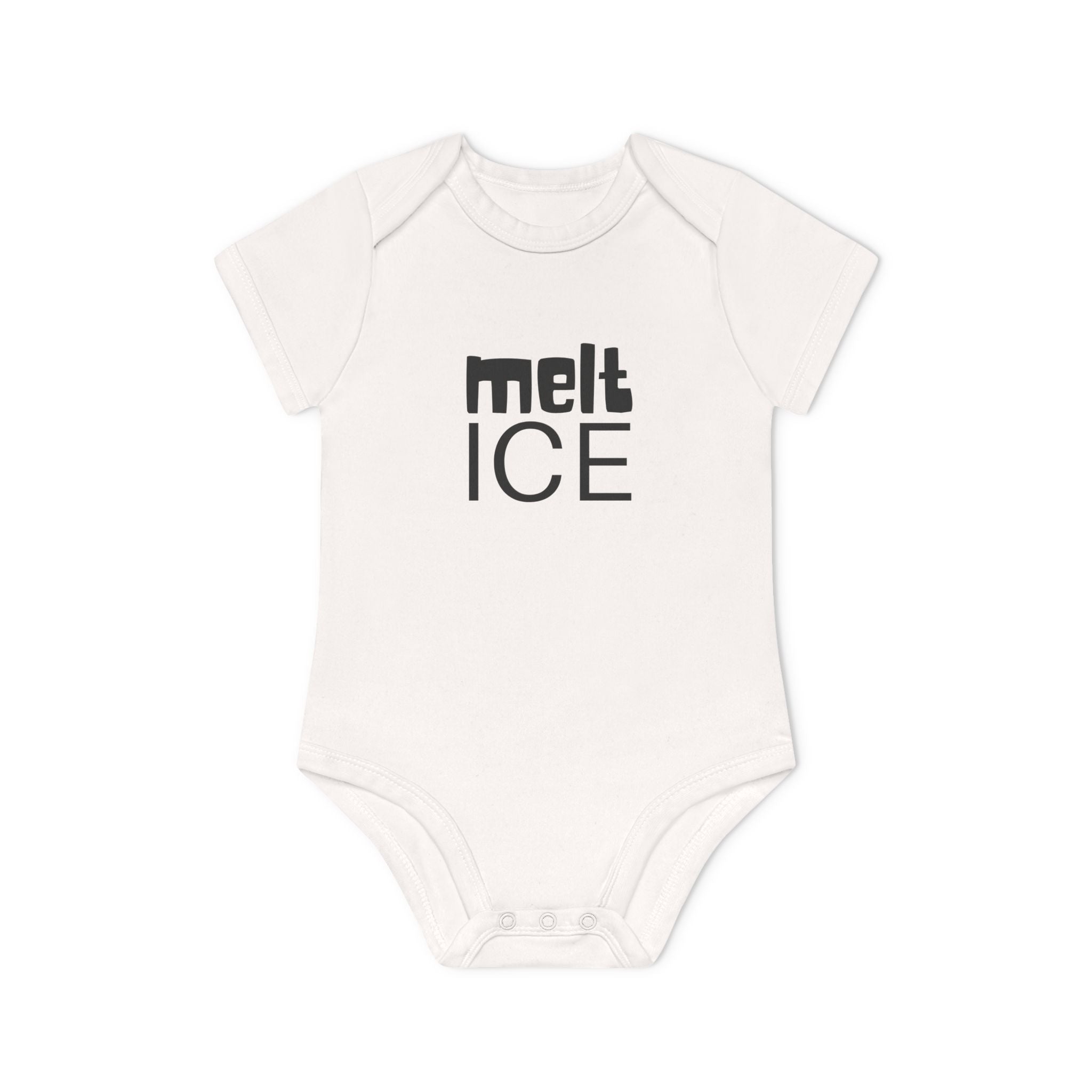 "melt ICE" Organic Onesie